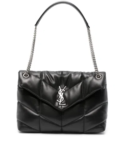 Saint Laurent Borsa Puffer Media In Nappa Trapuntata