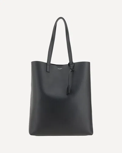 Saint Laurent Borsa Tote Con Pouch In Black