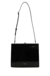 Saint Laurent Women Black Leather Le Anne-marie Shoulder Bag