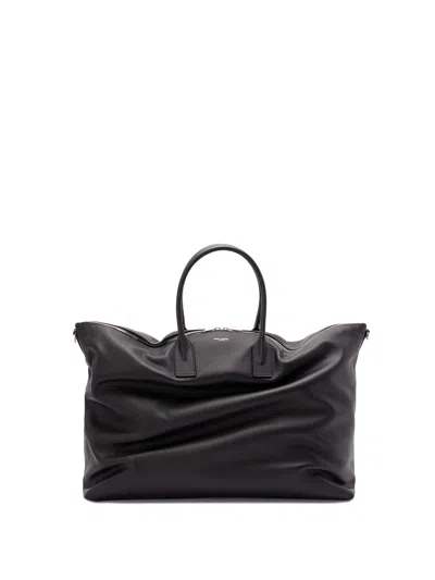 Saint Laurent Bowling Bag In Black