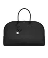 Saint Laurent Travel Bag With Padlock And Top Handles In Black