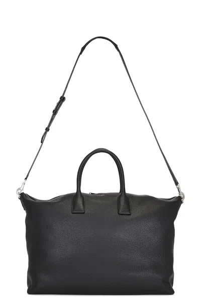 Saint Laurent Bowling Tote In Black