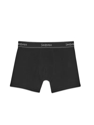 Saint Laurent Boxer  In Black