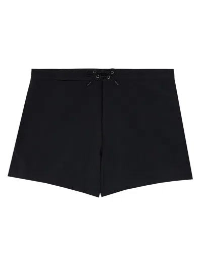 Saint Laurent Boxer Swimsuit In Black