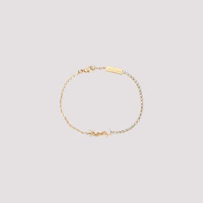 Saint Laurent Bracelet In Gold