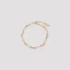 Saint Laurent Bracelets Metallic In Gold