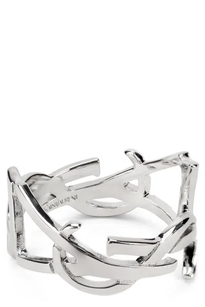 Saint Laurent Bracelet In Silver