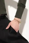Saint Laurent Bracelet With Charms In Gold