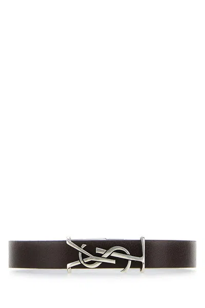 Saint Laurent Bracelet In Brown