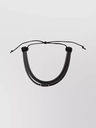 Saint Laurent Bracelets Strap Adjustable Silver-tone Hardware