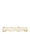 Saint Laurent Brass Multi-chain Bracelet In Metallic
