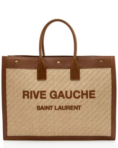 Saint Laurent Brown Embroidery