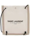 Saint Laurent Brown Canvas Rive Gauche Backpack (authentic Pre-loved)