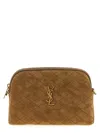 Saint Laurent Brown Gaby Crossbody Bag In Brown