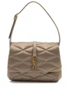 Saint Laurent Brown Leather Monogram Le 57 Hobo (authentic Pre-loved)
