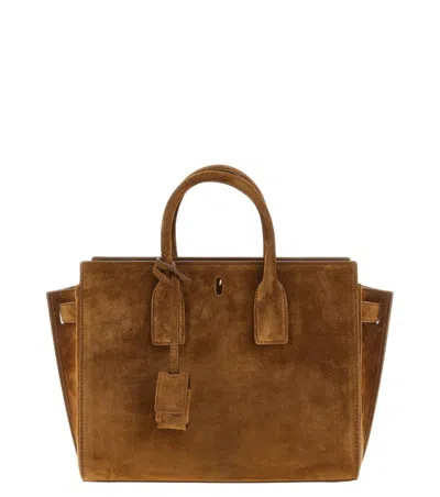Saint Laurent Brown Sac De Jour Small Satchel