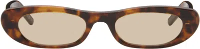 Saint Laurent Brown Sl 557 Shade Sunglasses