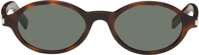 Saint Laurent Brown Sl 751 Jeanne Sunglasses