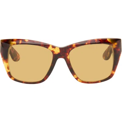 Saint Laurent ブラウン Sl 923 サングラス In 004-havana-havana-br