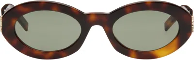 Saint Laurent Brown Sl M136 Sunglasses
