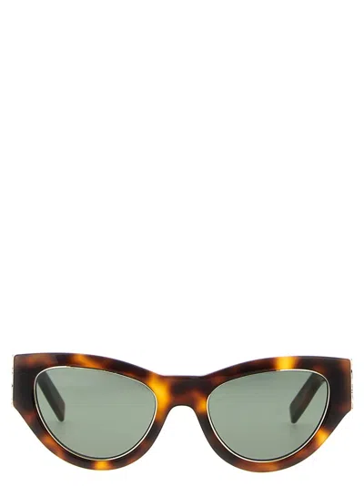 Saint Laurent Brown Sl M94 Rim Sunglasses