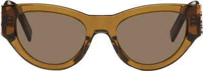 Saint Laurent Brown Sl M94 Sunglasses