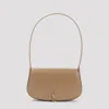 Saint Laurent Demi Lune Hobo Bag In Brown