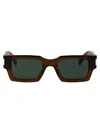 Saint Laurent Rectangular Frame Sunglasses Sl 572 In Black