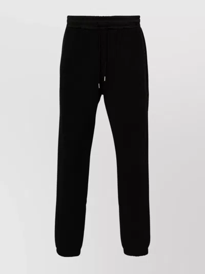 SAINT LAURENT BRUSHED FABRIC TRACKSUIT TROUSERS