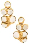 Saint Laurent Bubble Earrings In Gold