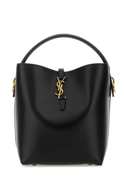 Saint Laurent Ysl Handbag In Black
