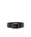 Saint Laurent Luxurious Multicolor Spalla Tampa Belt For Men In Black