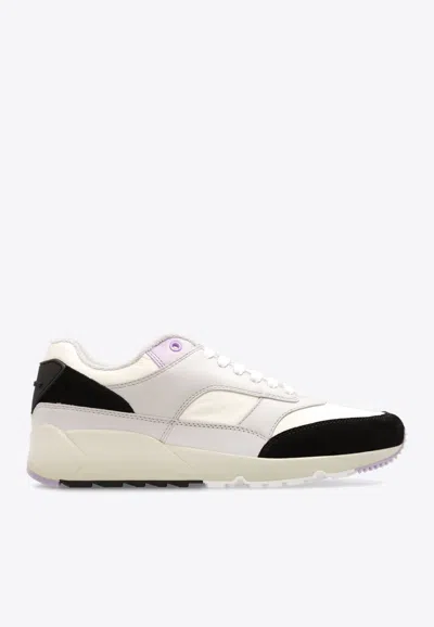 Saint Laurent Bump Sneakers In White