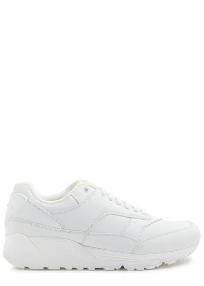 SAINT LAURENT SAINT LAURENT BUMP PANELLED LEATHER SNEAKERS