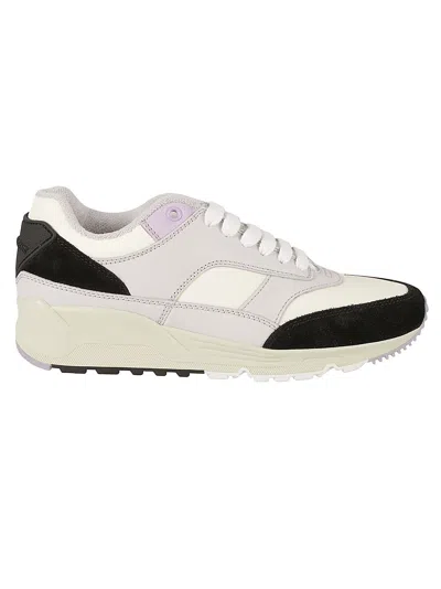 Saint Laurent Bump Sneakers In White