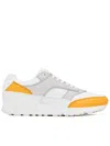 Saint Laurent Bump Sneakers In White
