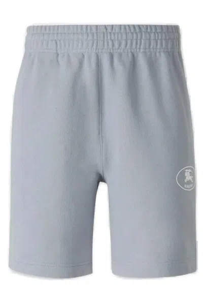 Saint Laurent Burberry Cotton Pants In Gray
