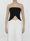 SAINT LAURENT BUSTIER IN JERSEY