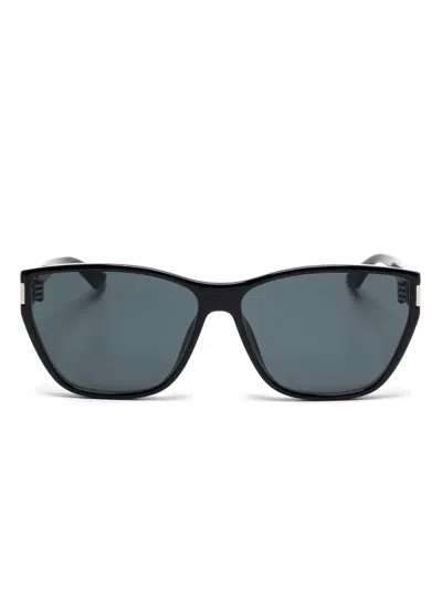 Saint Laurent Butterfly-frame Sunglasses In Black