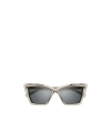 Saint Laurent Butterfly-frame Sunglasses In Gray