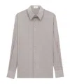 Saint Laurent Button-down Shirt In Gray