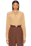 Saint Laurent Button Up Top