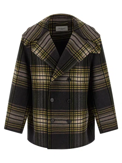 SAINT LAURENT CABAN COAT