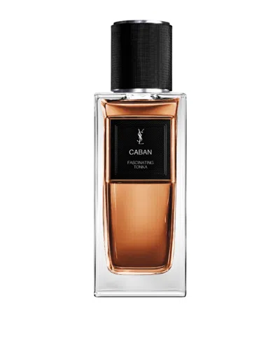 Saint Laurent Caban Fascinating Tonka Eau De Parfum, 4.2 Oz. In Transparent