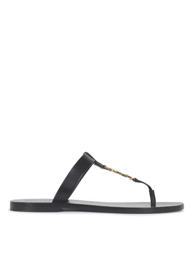 SAINT LAURENT SAINT LAURENT CALF LEATHER LUXURY SANDALS