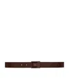 Saint Laurent Calfskin Boucle La 66 Belt