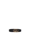 Saint Laurent Calfskin Bracelet In Black