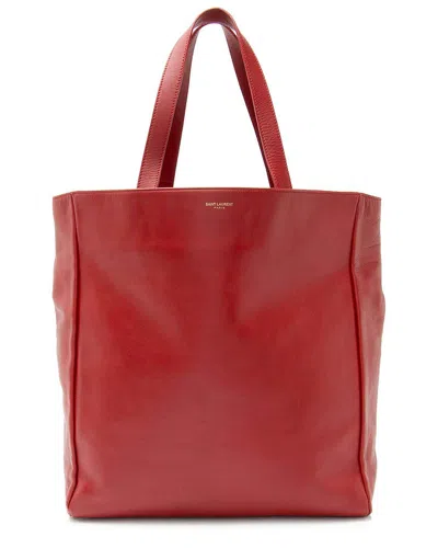 Saint Laurent Calfskin Reversible Museum Tote (authentic Pre-loved)