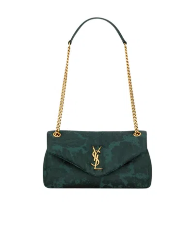 Saint Laurent Calypso Small In Jacquard