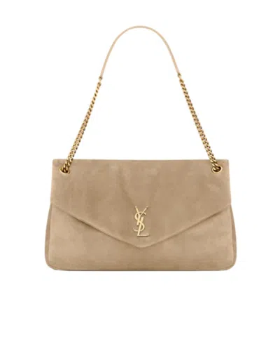 Saint Laurent Calypso Large In Suede